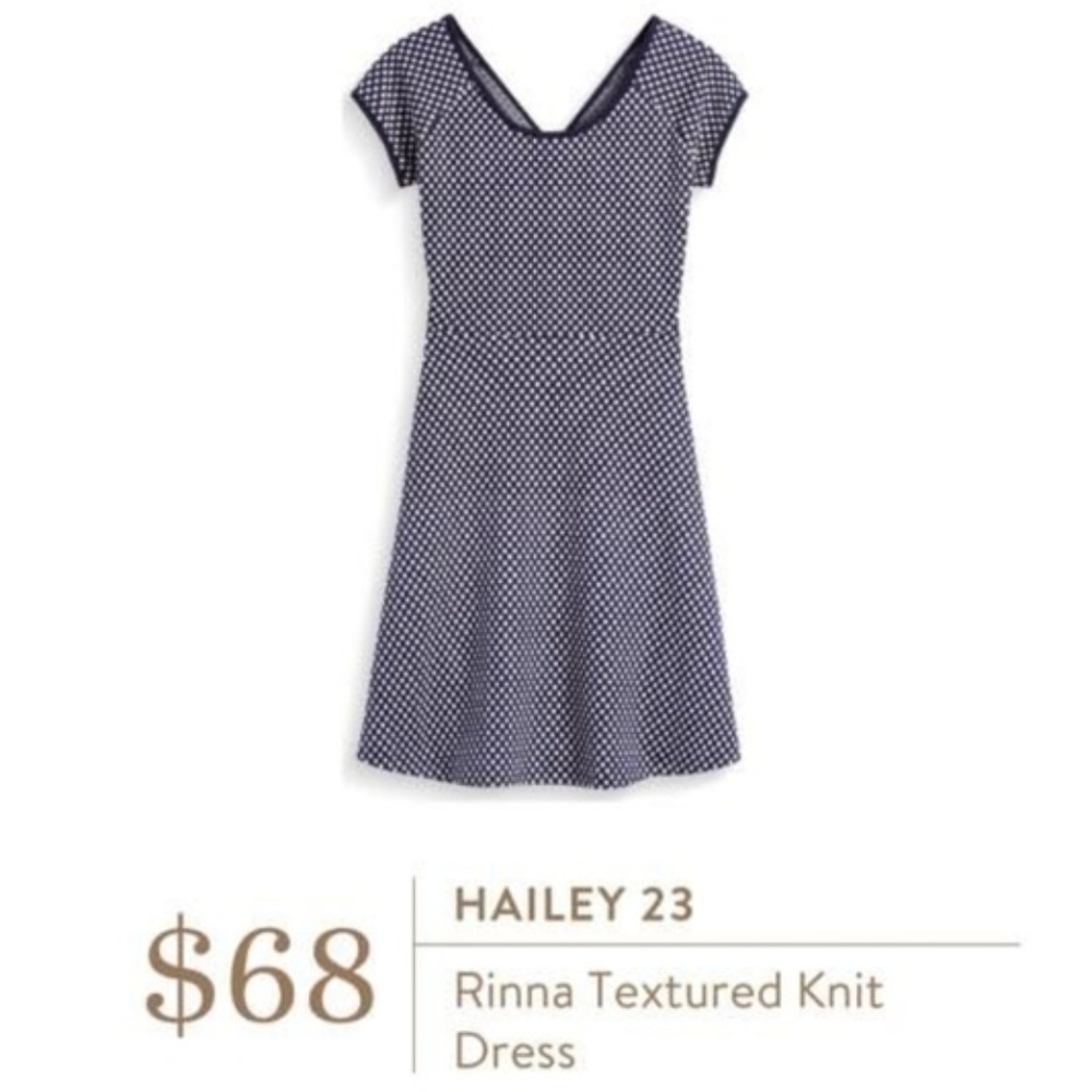 Hailey 23 Rinna Textured Knit Dress Stitch Fix M